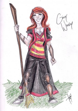 Kresba Ginny Weasleyové ..